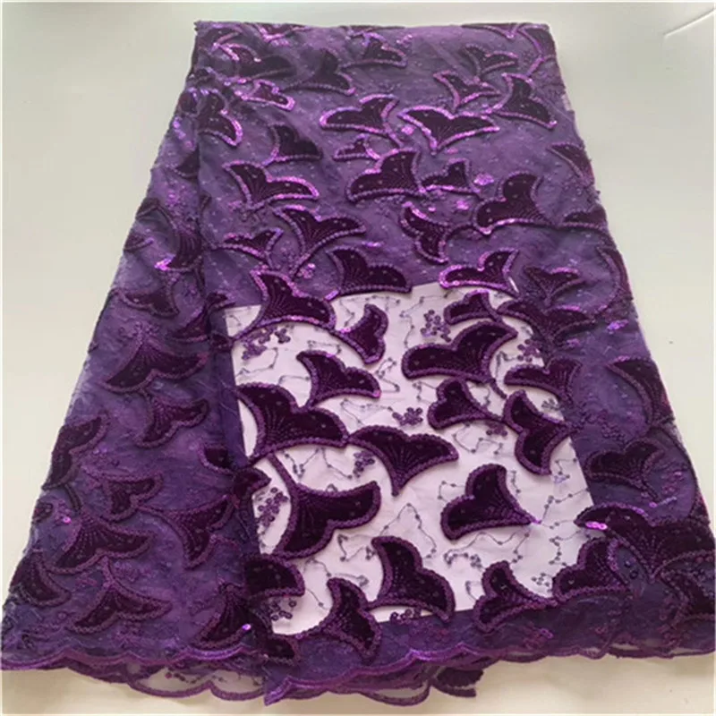 Новейшая африканская бархатная кружевная ткань 2019 кружевное платье черного