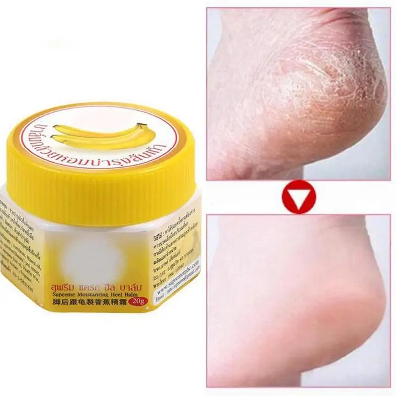 Thailand Banana Anti-chapping Repair Heel Cream Moisturizing Prevent Dry Crack Ointment Foot Care Relief Smooth Skin |