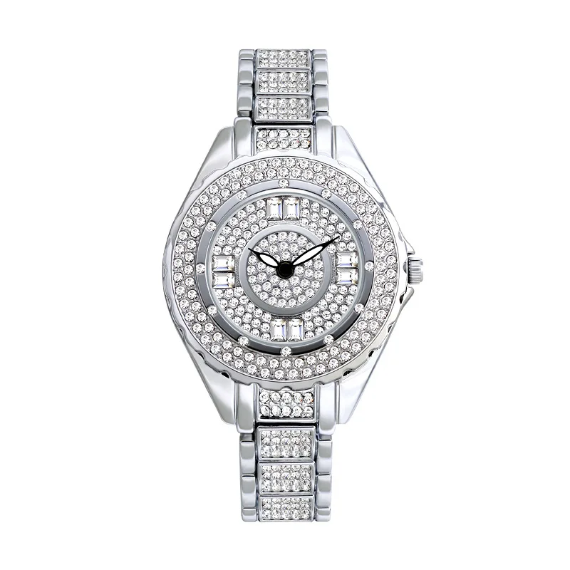 

2021 student sports watch new concept creative steel mesh belt ladies watch bracelet watch full diamond ladies watch quartz watc