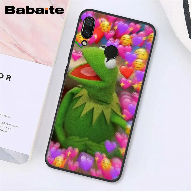 Забавный милый чехол для телефона Babaite Kermit the Green frog геев Xiaomi Redmi8 4X 6A 9 Go Redmi 5 5Plus Note4 7