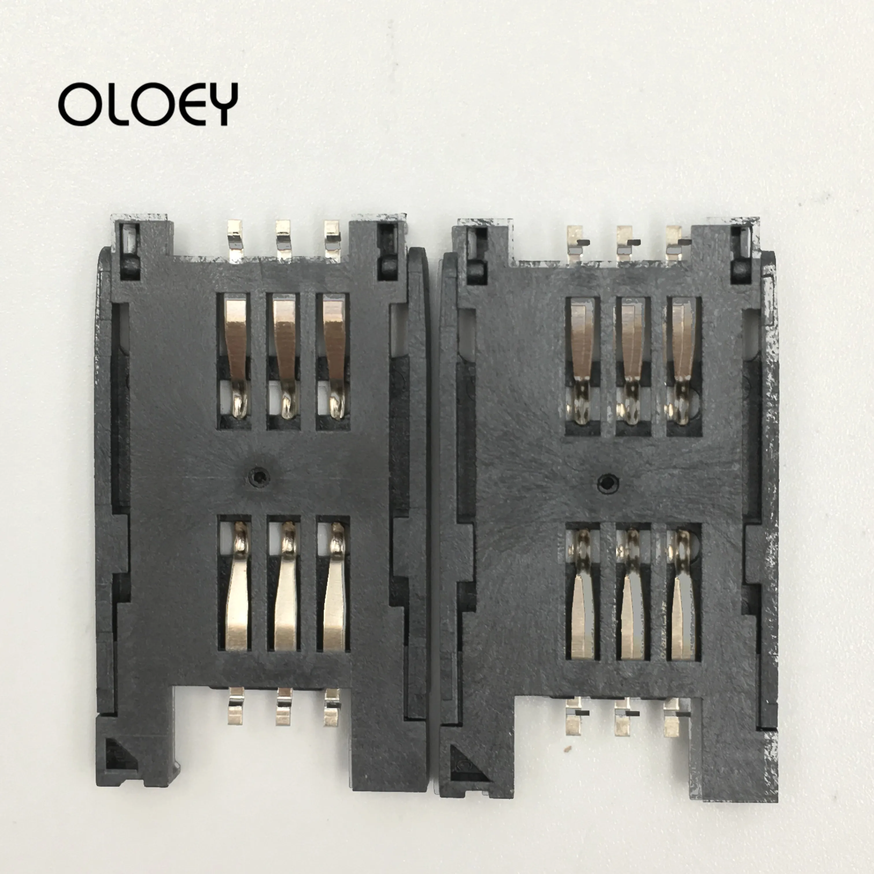 

New original , lot clamshell SIM card holder SMD 6P SIM Card Connector Wireless module Card Connector Socket