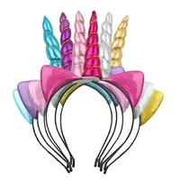 cartoon unicorn party headband fashion childrens birthday party unicorn headband