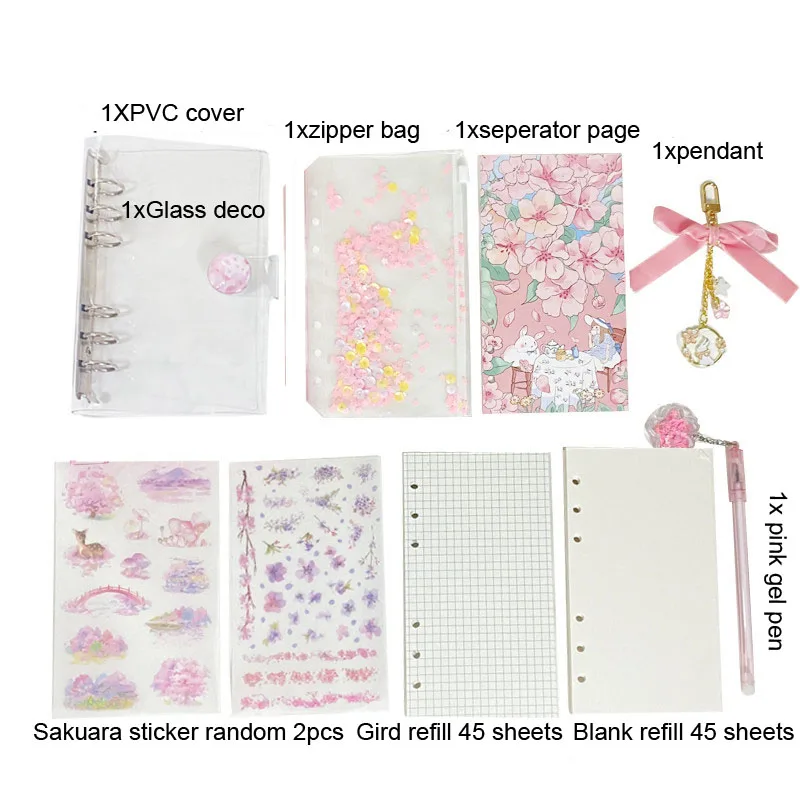 

Sharkbang A6 Sakura набор блокнотов