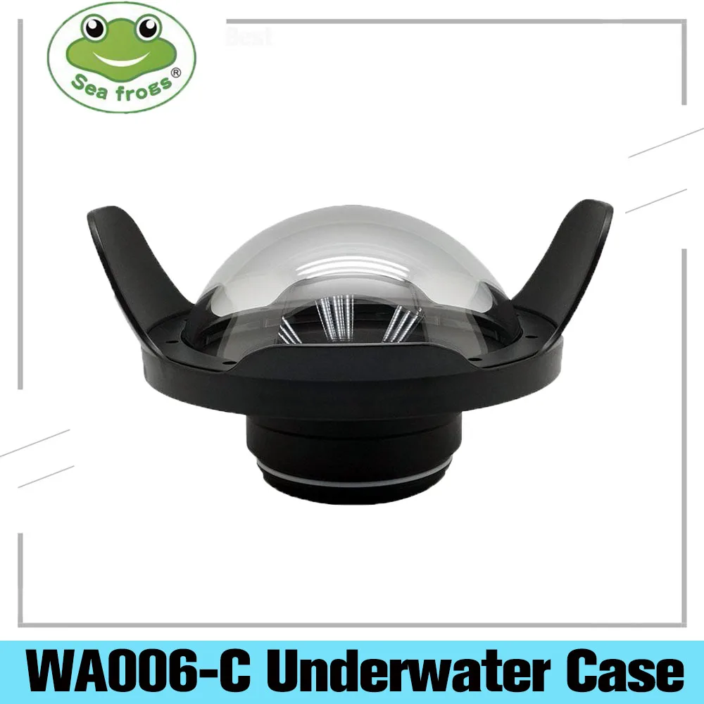 Seafrogs Камера типа рыбий глаз WA006 C Широкий формат купол объектива для камер Порты и