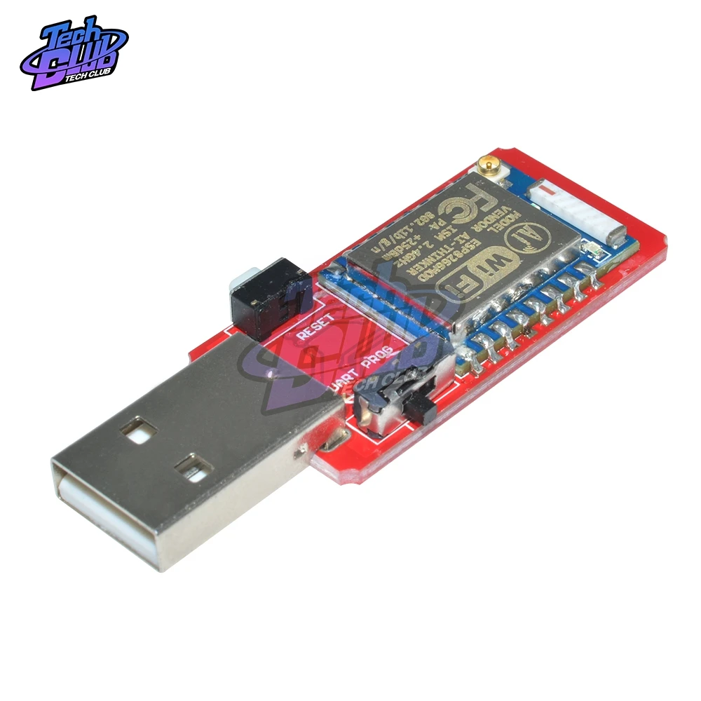 4.5в-5.5в CH340 CH340G USB к TTL ESP8266 ESP-07 ESP07 WiFi беспроводной модуль для разработки антенна
