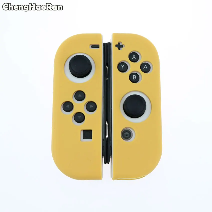 No.17 Силиконовый чехол ChengHaoRan для nintendo Switch, мягкий чехол для контроллера, защитный чехол для NS JoyCon - Цвет: No.17