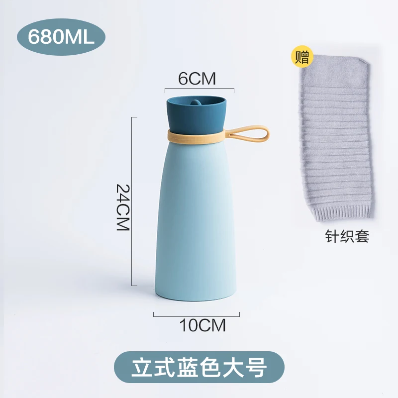 Портативная сумка для горячей воды из силикагеля теплая промывки теплое ручное