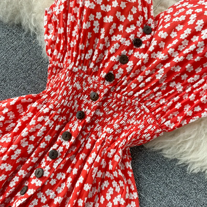 Платье женское шифоновое с коротким рукавом асимметричное открытой спиной