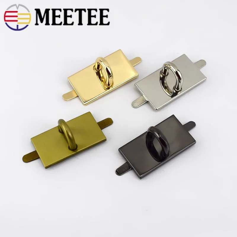 Meetee 4/10 шт 20*37 мм подвеска Сумка Вешалка застежка о кольцо Пряжка кожаная сумка