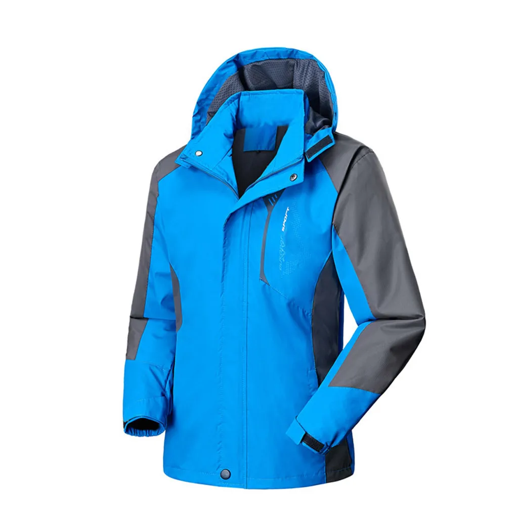Толстая верхняя одежда зимние куртки мужские Осень повседневные водонепроницаемые быстросохнущие дышащие спортивные уличные мужские парки пальто casaco masculino