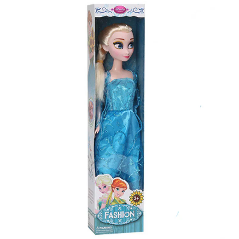 Disney новые детские куклы игрушки принцесса Эльза Анна Carttoon кукла Снежная королева дети девочки игрушки в подарок на день рождения для детей куклы 30 см - Цвет: A