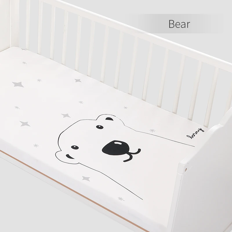 120x60cm BabyGreat/простыни для новорожденных; мягкие матрацы для малышей; приятные для кожи; с рисунком; Детские простыни; постельные принадлежности - Цвет: 120x60cm