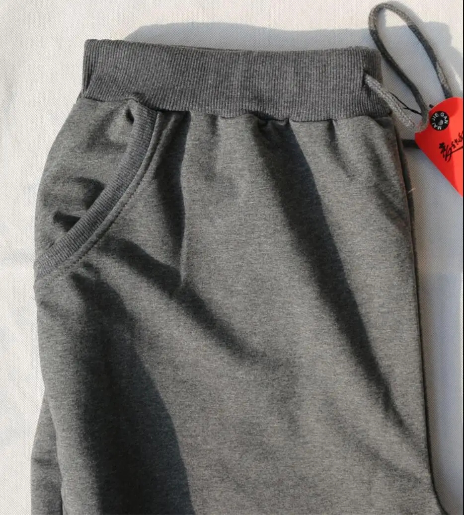 Брюки мужские спортивные эластичные Стрейчевые свободные штаны размера плюс 10XL