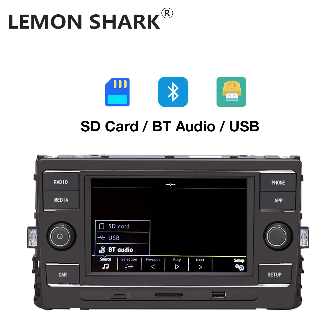 Автомобиль MIB радио Carplay Mirrorlink Bluetooth-совместимый DS 5GG 035 280E авто мультимедийный