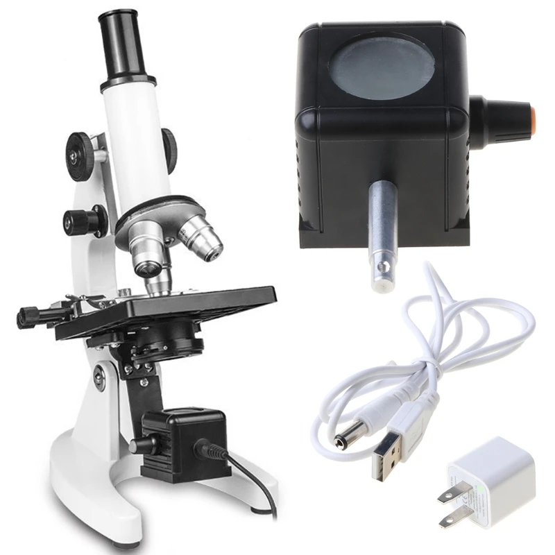 USB белый светодиодный светильник ing дно источник света Биологический микроскоп