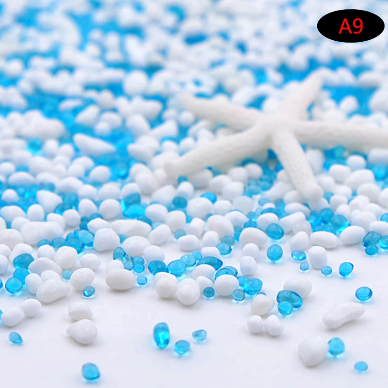 100g Micro Ландшафтный садовый декор аквариум с песком mini Stone миниатюрный орнамент |