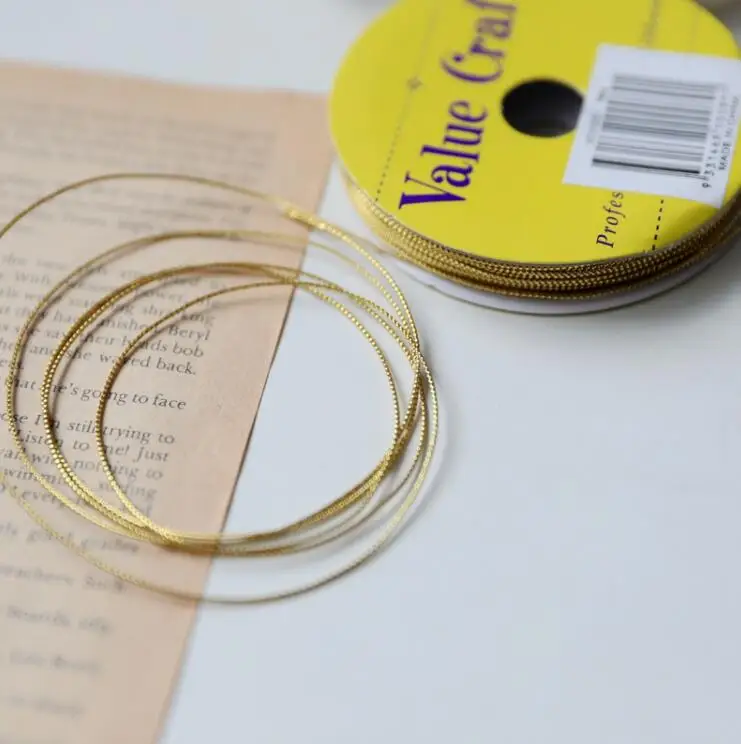 10 Meter Silver Gold Thin DIY Sewing Headband Making Lace Fabric Tape Trim Hot Sale Delicate trim | Дом и сад