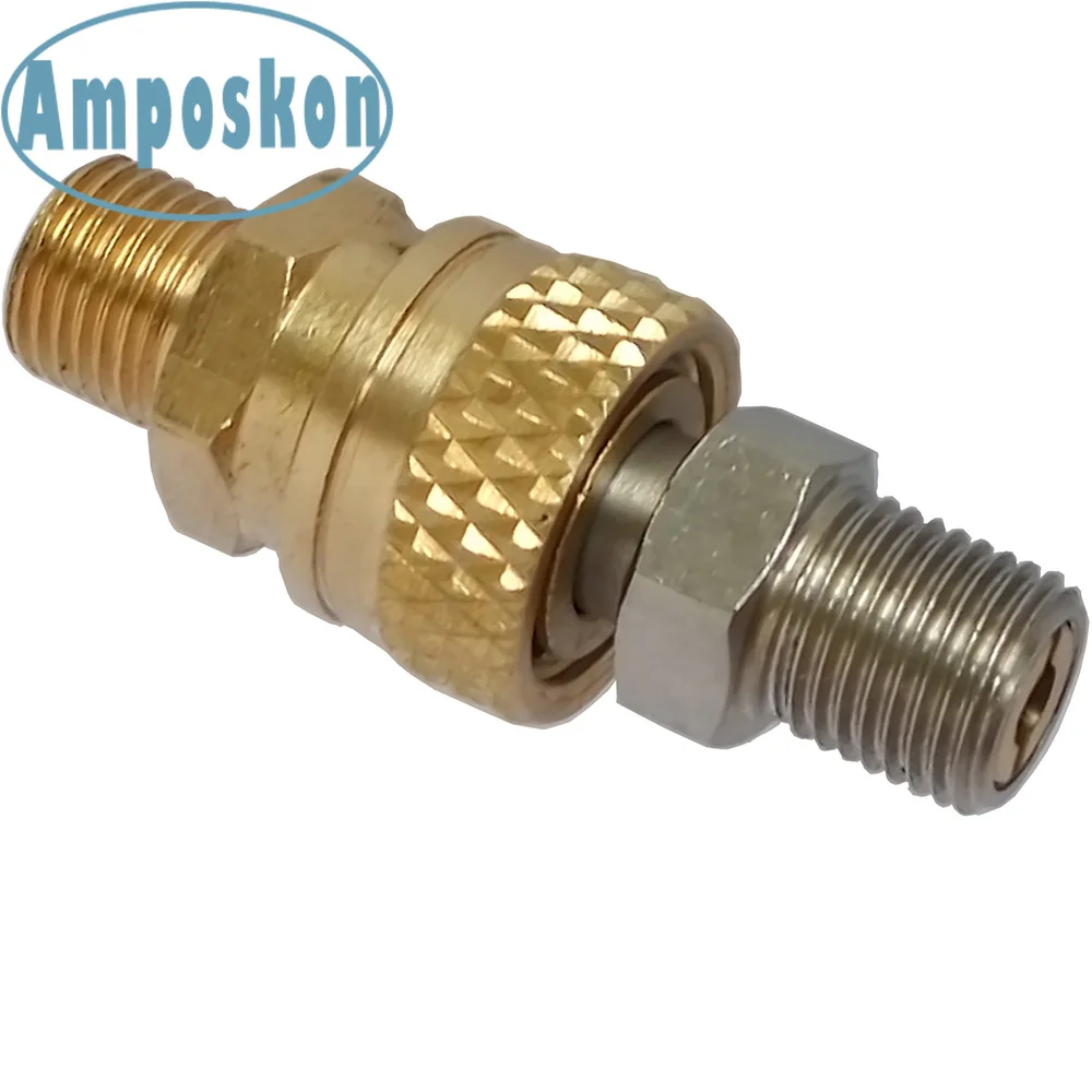 Female M10x1 2 шт. Новые горячие Пейнтбол PCP заполняющий фитинг Женский Мужской разъединитель муфта M10 x 1 1/8 BSPP стрельба Пейнтбол аксессуары Охота - Цвет: Female M10x1