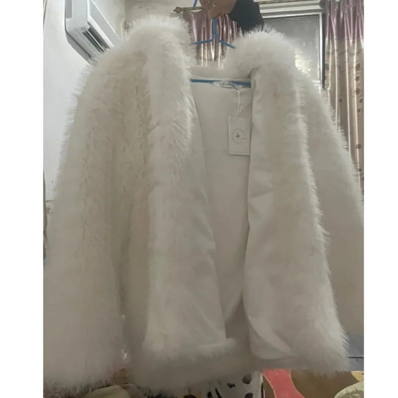 Осенние женские куртки из искусственного меха верхняя одежда для женщин пальто