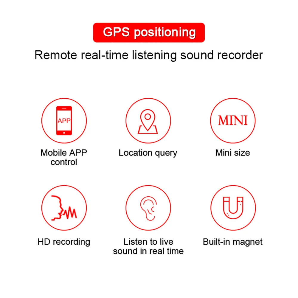 профессиональный миниатюрный диктофон с скрытая шпион управлением через