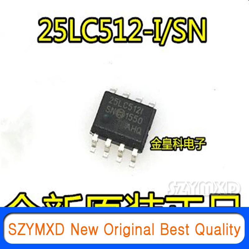 

5Pcs/Lot New Original Original 25LC512-I/SN 25LC512I patch SOP-8 memory In Stock