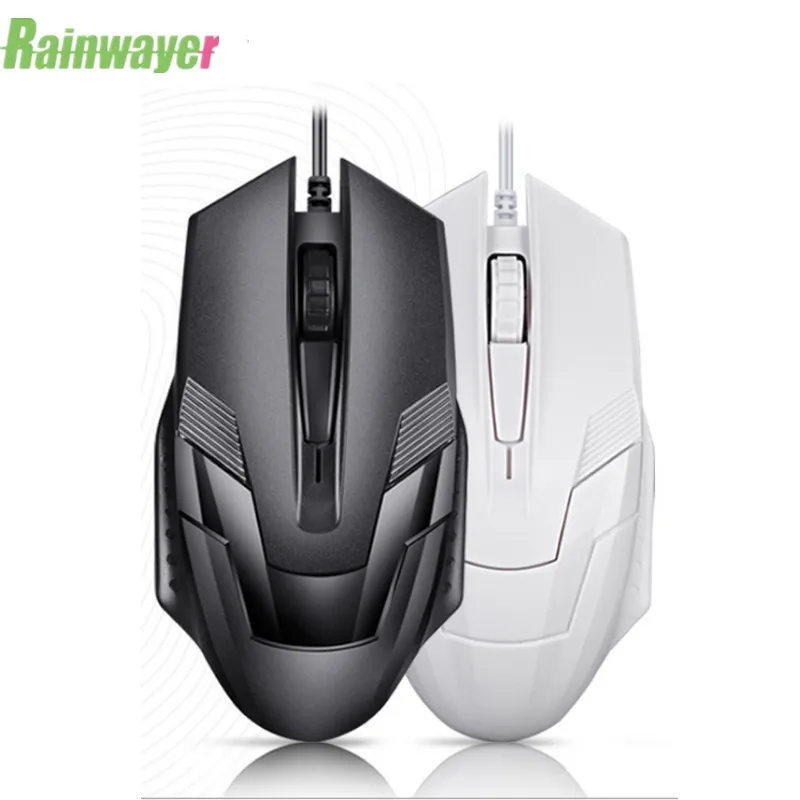 Проводная игровая мышь бесшумная зеркальная матовая текстура оптическая