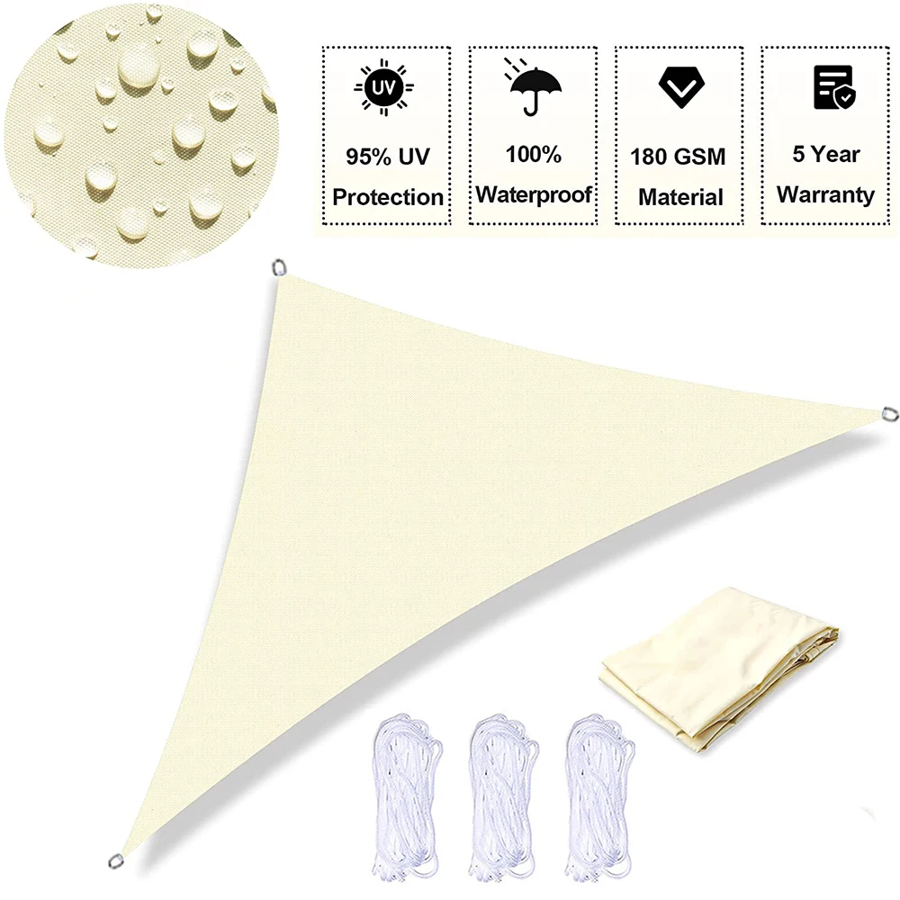 Водонепроницаемый тент из ткани Оксфорд с защитой от УФ-лучей Солнцезащитный