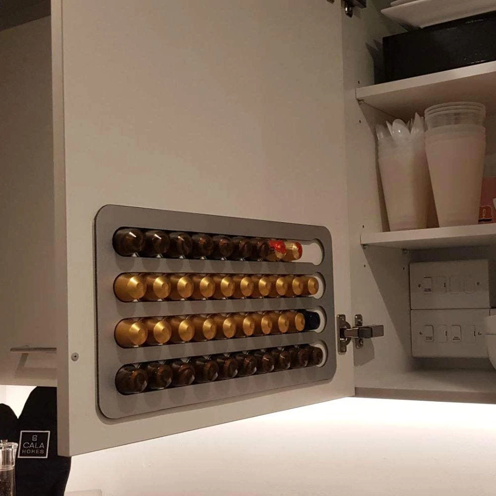 

2PCS Coffee Capsule Holder Stand Rotary Coffee Pod Tower Rack Rotatable Coffee Pods Storage Shelves For Nespresso 2020 New