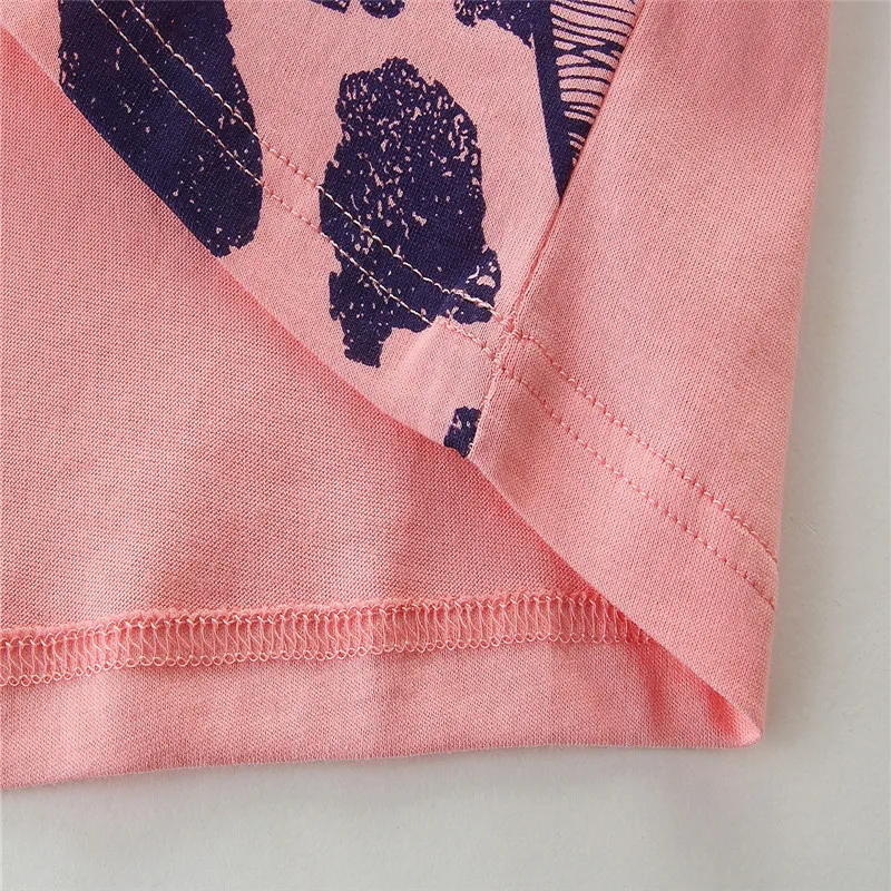 

Jumping Meters Summer Ice Cream Print Cotton Boys Girls T Shirts Hot Selling Baby Clothes Short Sleeve Kids Tops