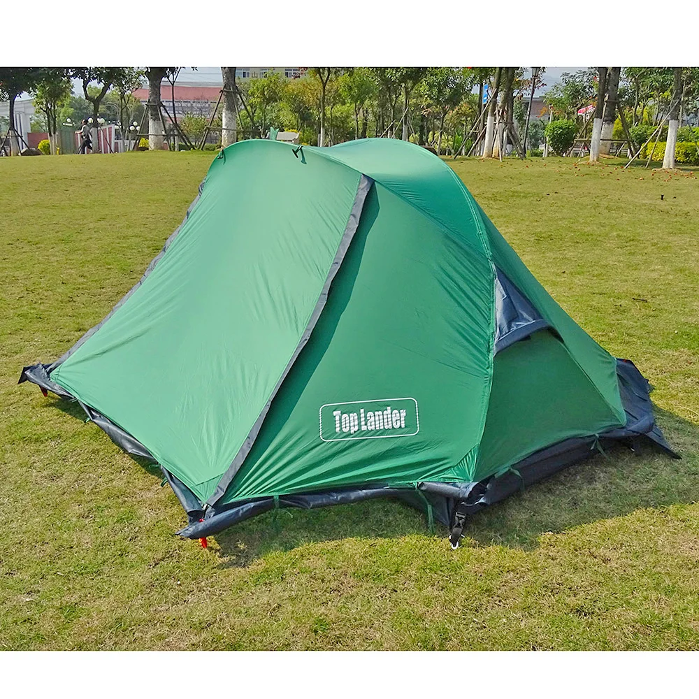 X Dome Tents Outdoor Camping 1 2 Person Ultralight Tent 20D Silicone Hiking Double Layers 4 Season Waterproof Backpacking Tents