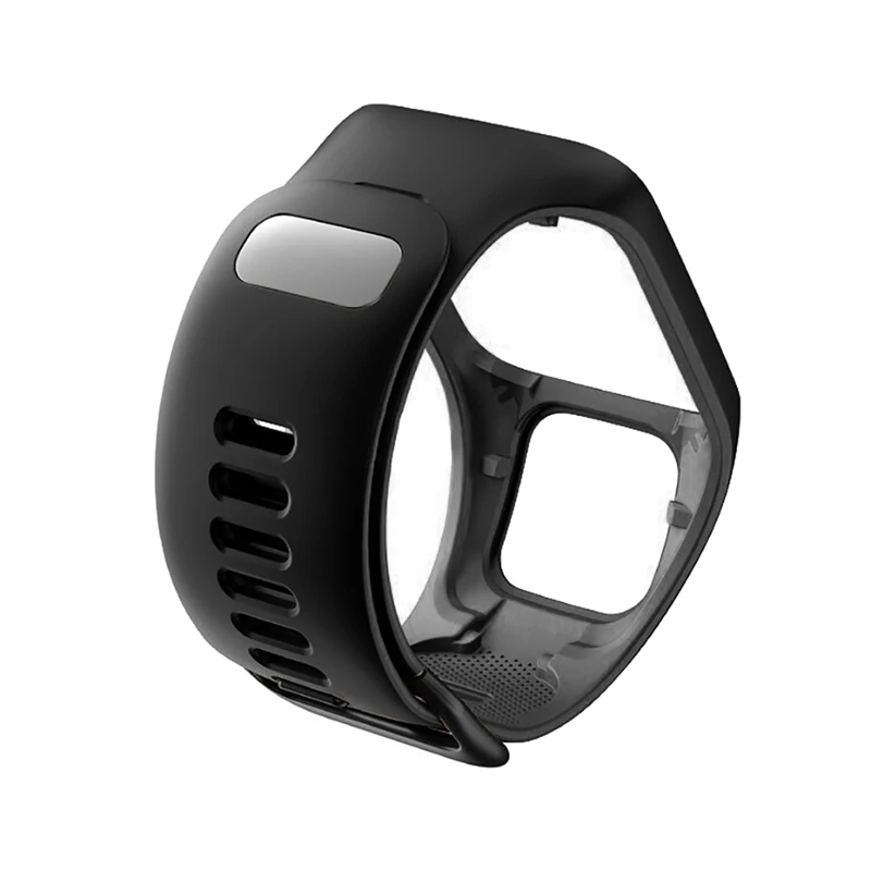 Ремешок на запястье для TomTom 2 3 Runner Spark музыка замена Браслет мягкий браслет для часов силиконовый ремень часы Браслет аксессуар