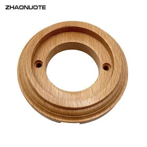 Товары Для Дома Ретро-переключатель розетка деревянное основание настенный светильник 1-3 комплекта, деревянное основание отверстие Диаметр 68 мм