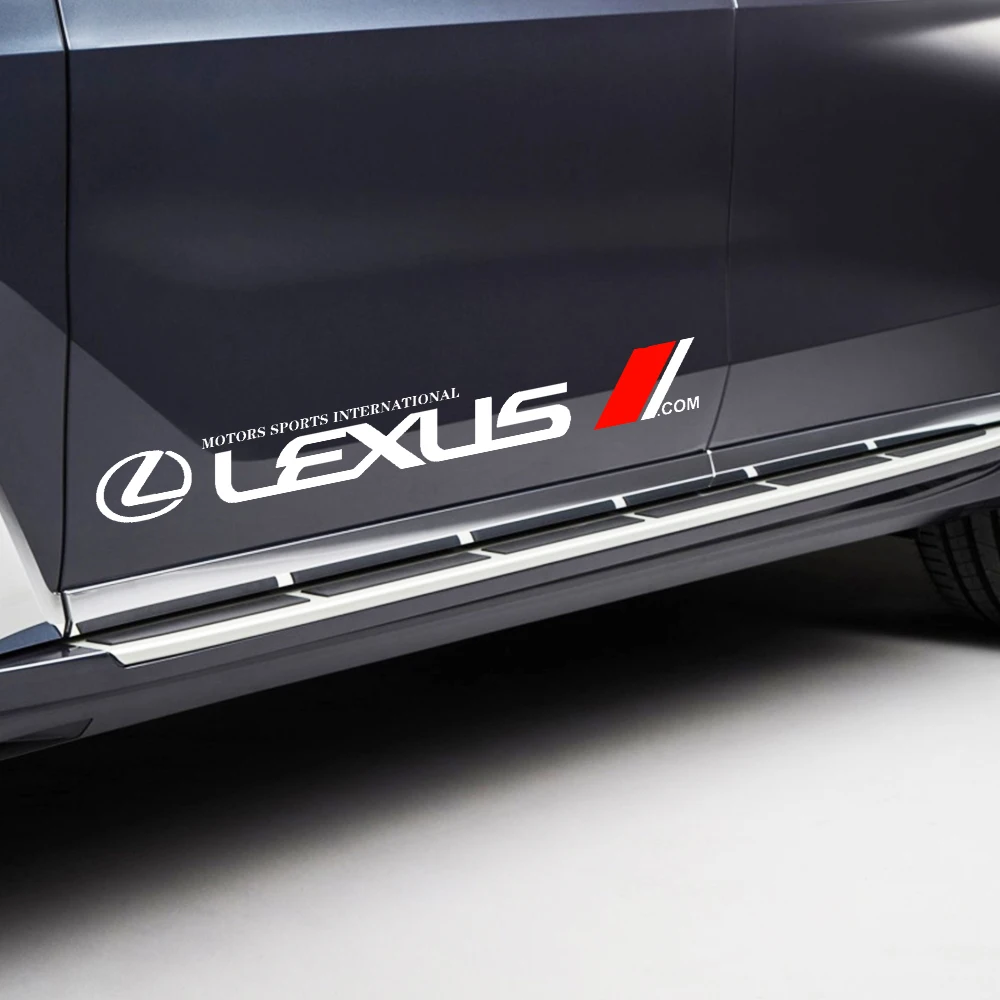 2 шт. виниловые наклейки для кузова автомобиля Lexus ES300 RX330 RX300 GS300 IS250 IS200 CT200h GX470