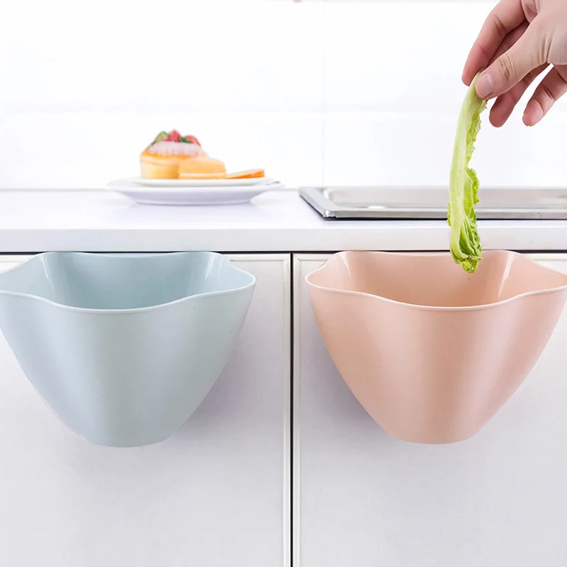 Креативная подвесная корзина для мусора в кухонном шкафу домашняя большая