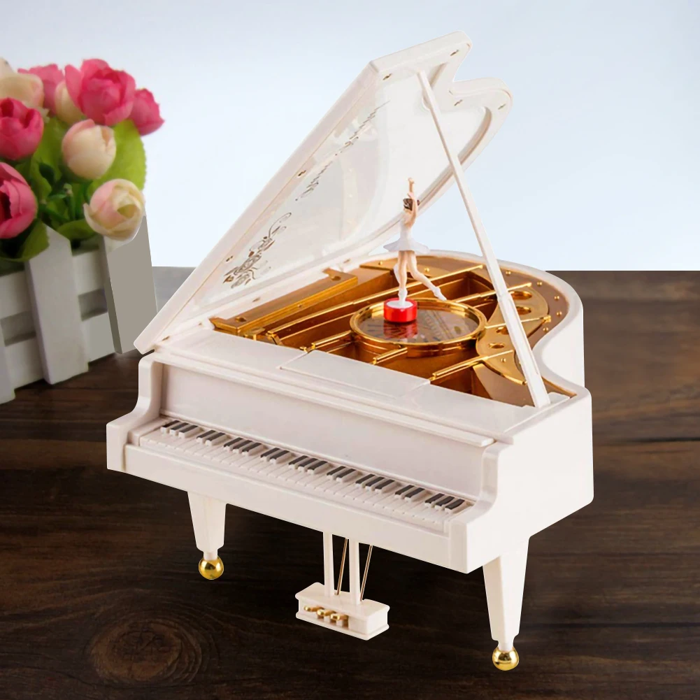 Новая романтическая классическая модель пианино Танцующая балерина Музыкальная
