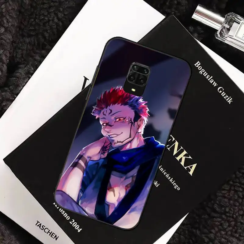 

Jujutsu Kaisen Ryomen Satoru anime Phone Case For xiaomi redmi note 10 9 9s 8 8t 7 pro max mi note 10 lite pro cover