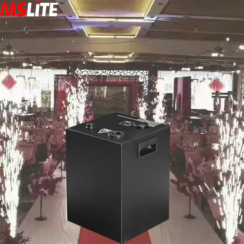 Indoor Cold Fountain Fireworks Spark Machine Mini Stage Effect DJ Equipment For Wedding Disco Party