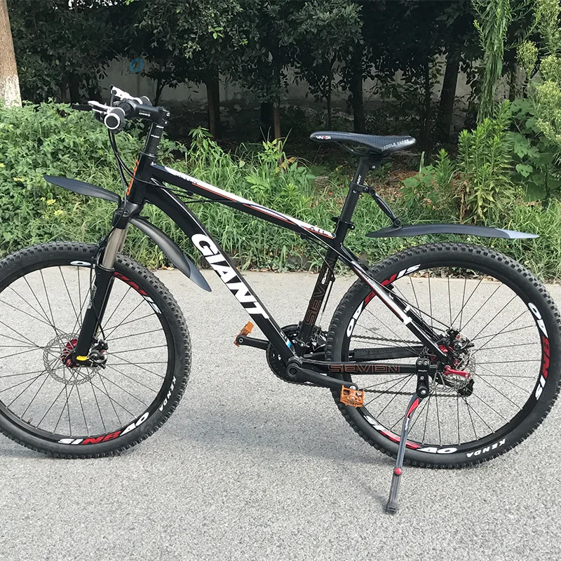 

1 set of mountain bike fenders quickly installed front and rear flashing mtb fender 1set