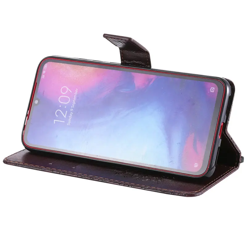 Чехол-книжка Redmi 7 Note7 для Xiaomi Note роскошный чехол с 3D тиснением кожаный