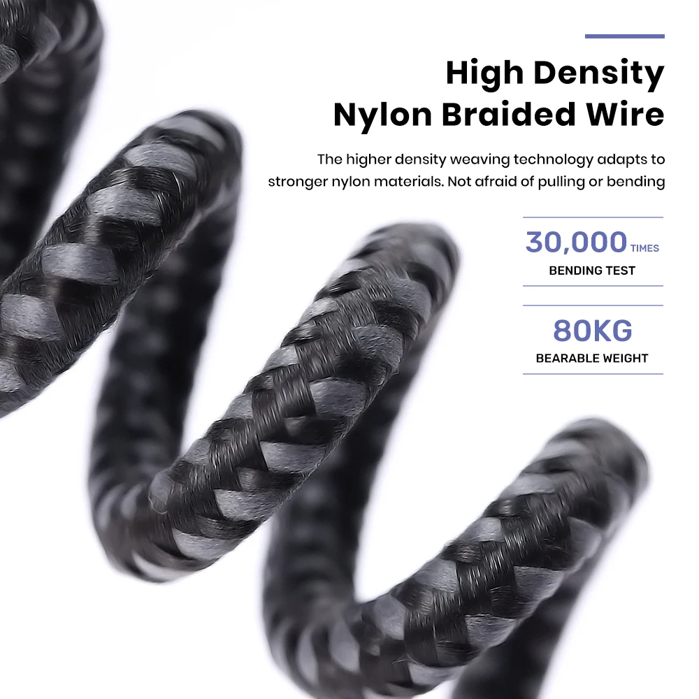 topk an10 3a micro usb type c phone charger charging cable cord quick charge mobile phone cables wire for xiaomi redmi note 10 9 free global shipping