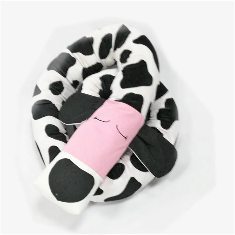 Детские бамперы для кроватки черно-белые далматинские поручни бампер Защитная