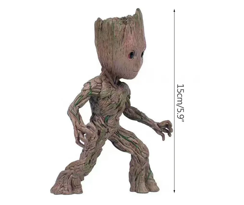 Strongwell кукла Грут фигурка дерево фигурка мужчины игрушка Marvel стражи Грут фигурки Грут дети милые