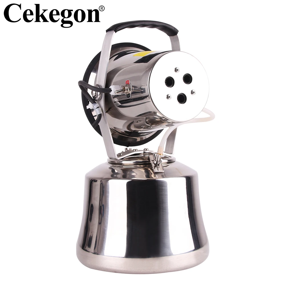 

Cekegon 110/220V Electric ULV Fogger ULV Ultra Low Capacity Cold Fogging Machine Portable Electric Spray Disinfection Machine