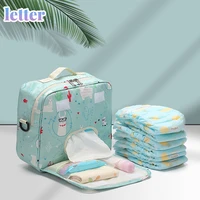 baby diaper bags fashion mummy maternity nappy bag reusable baby travel backpack wet dry organizer waterproof baby nursing bag