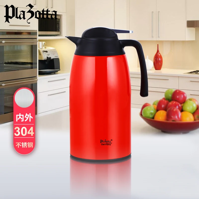 

Немецкий бытовой термос plazotta из нержавеющей стали в европейском стиле, вместительный термос, термос, чайник
