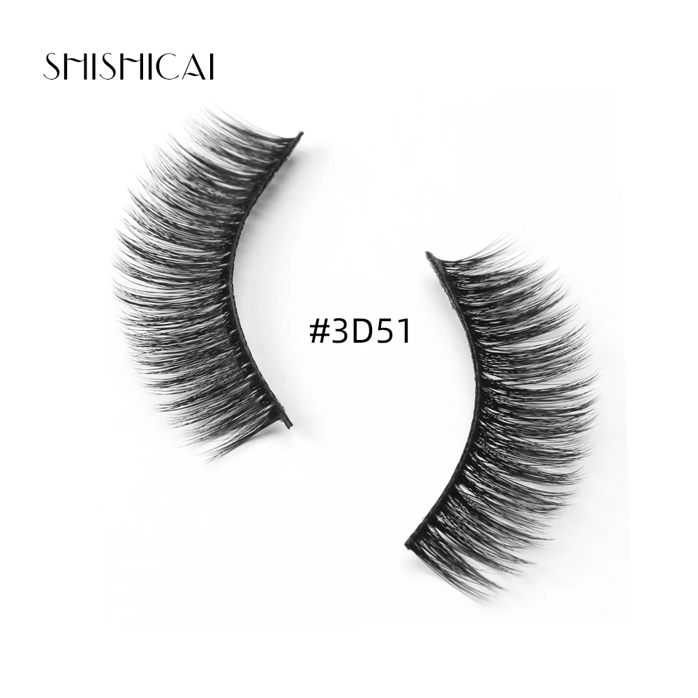 3 пар/компл. мульти-стиль натуральные длинные накладные ресницы 3D Ручная работа