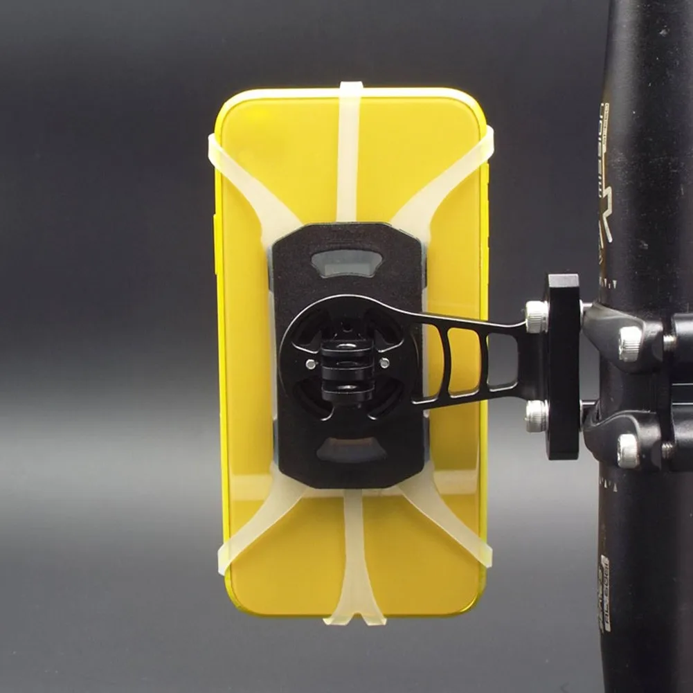 

Cycling Phone Mount Adapter Holder Plastic+Rubber Garmin Computer Mount Bracket For 4.7-6.7 Inch Phone Bicycle Accessories