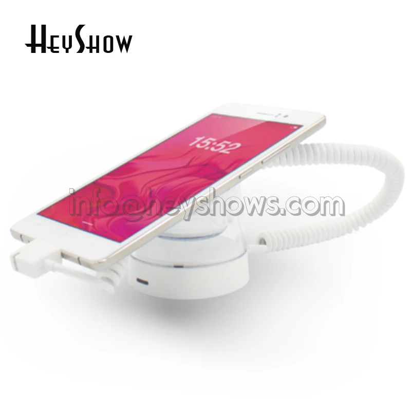 Online 10PCS Tablet Sicurezza Antifurto Sistema Di Allarme Display Stand Apple Samsung Huawei Telefono Supporto Acrilico Antifurto Per Negozio Al Dettaglio