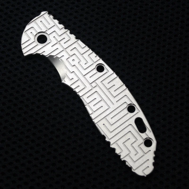 1 шт. Diy Ножи инструменты для XM 18 3 5 &quotТитан сплав ручка чип XM18 EDC Ручка инструмент