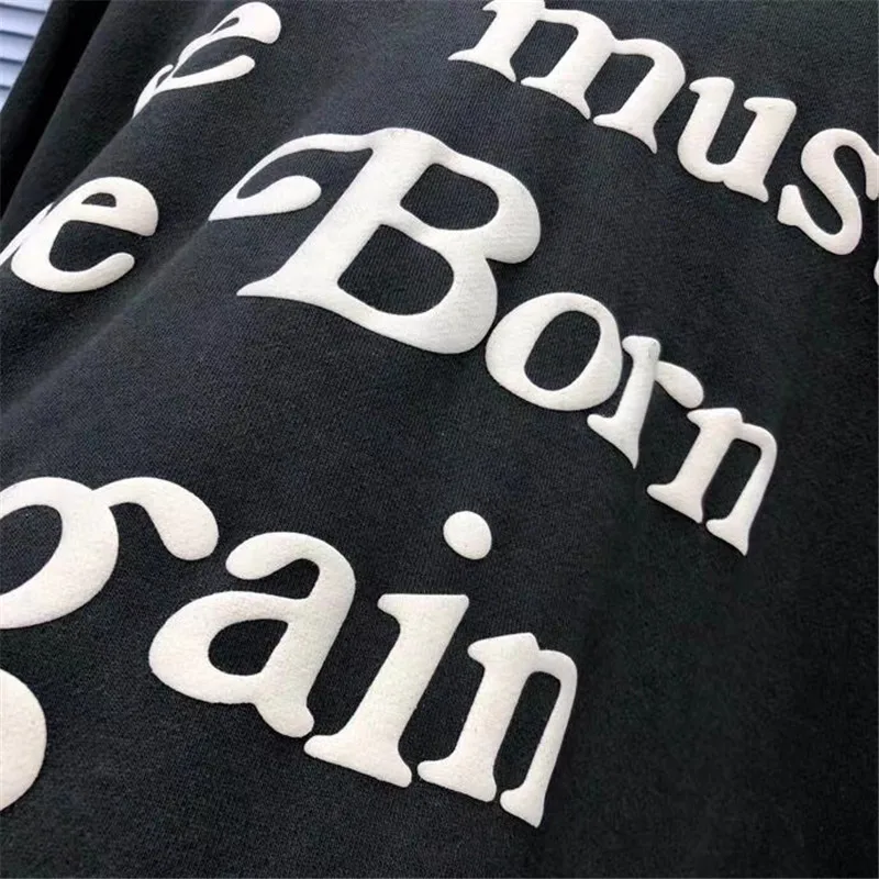 Пуловер Kanye для мужчин и женщин свитшот с 3D принтом из пенопласта уличная одежда